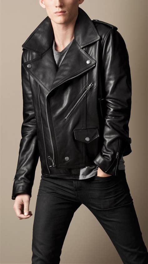 burberry brit leather jacket mens|burberry brit jacket women.